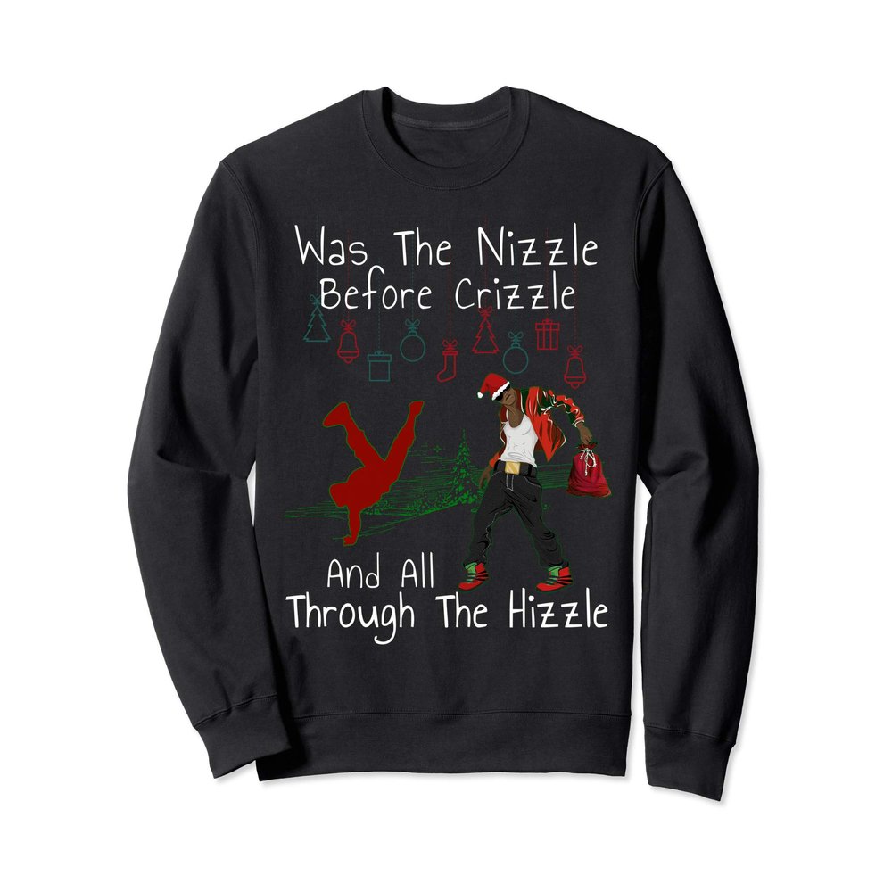 Christmas Rap R&B Funny Dance Music Hip Hop Holiday Gift Sweatshirt