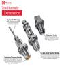 Hornady Custom Grade New Dimension 4-Die Set, 350 Legend (.335) (546401) - Caliber Specific Reloading Equipment for Handloaders with Full Length Sizer Die, Seating Die, Sure-Loc Rings, & Storage Box view 3