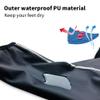 Lipport Waterproof Cycling Shoe Covers Winter Road Bike Overshoes Thermal Warm Shoes Cover for Men Women, MTB Bicycle Booties (Blue, XL) view 4