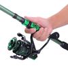 Sougayilang Telescopic Fishing Rod and Reel Combo - 24Ton Carbon Fiber Portable Travel Spinning Rod, 12+1 BB Spinning Reel Collapsible Fishing Kit for Saltwater Freshwater view 2