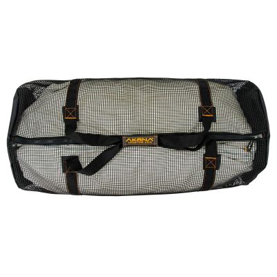 AKONA Caspian DX. A deluxe Mesh Duffel Bag with PVC Coated Mesh for all Water Sports Activities