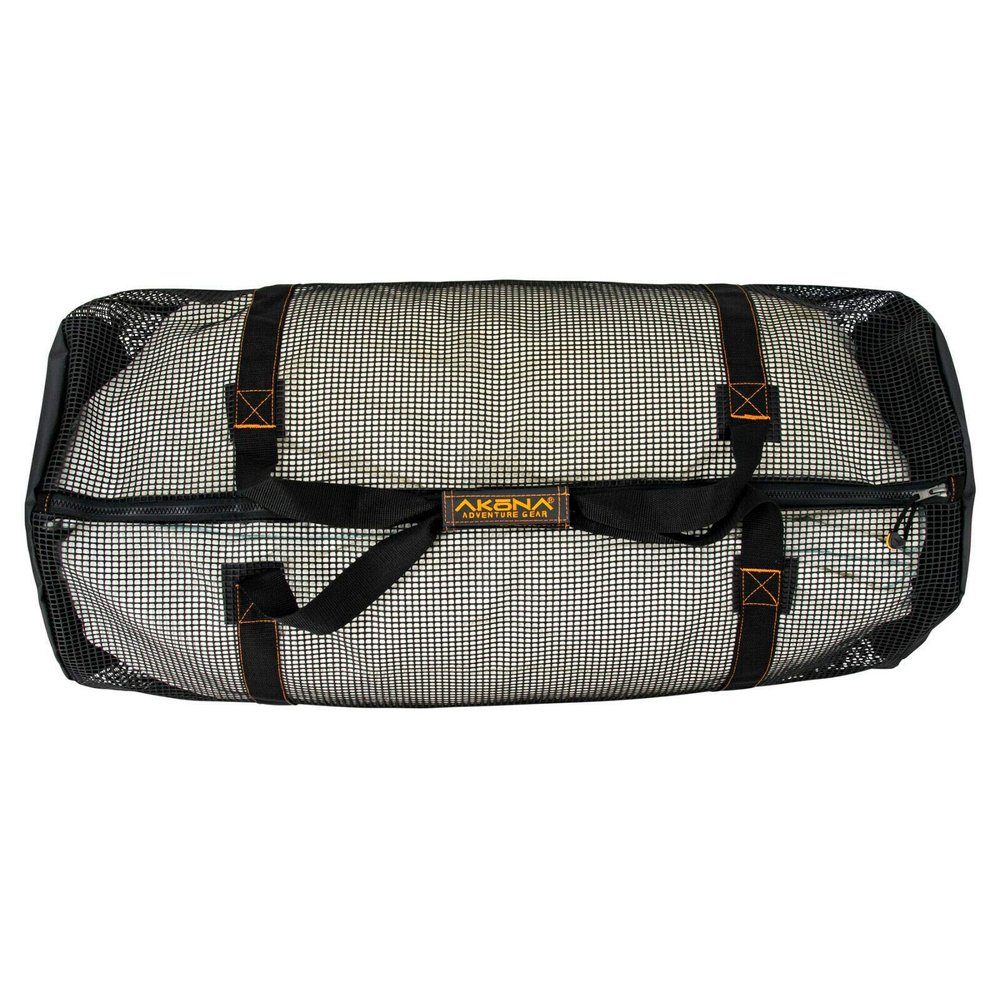 AKONA Caspian DX. A deluxe Mesh Duffel Bag with PVC Coated Mesh for all Water Sports Activities