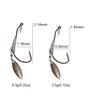 10pcs/Pack Weighted Hook with Twist Lock Spin Superline Spring Hook Swim Bait Fishing Hook with Twistlock Pin 3.5g 6.5g (10pcs-6.5g) view 2