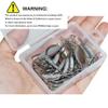 10pcs/Pack Weighted Hook with Twist Lock Spin Superline Spring Hook Swim Bait Fishing Hook with Twistlock Pin 3.5g 6.5g (10pcs-6.5g) view 4
