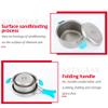 ASTA GEAR Outdoor Pure Titanium Pot Set Tableware Outdoor Camping Cooker Set Camping Portable Picnic Cooker Light Outdoor equipm (Titanium Pot 1.6L) view 4