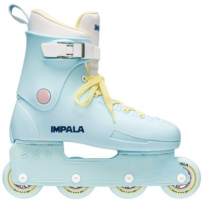 Impala Lightspeed Inline Skate - Sky Blue/Yellow (Women's Size 6)