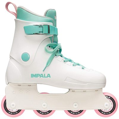 Impala Lightspeed Inline Skate, Color: White, Size: 10