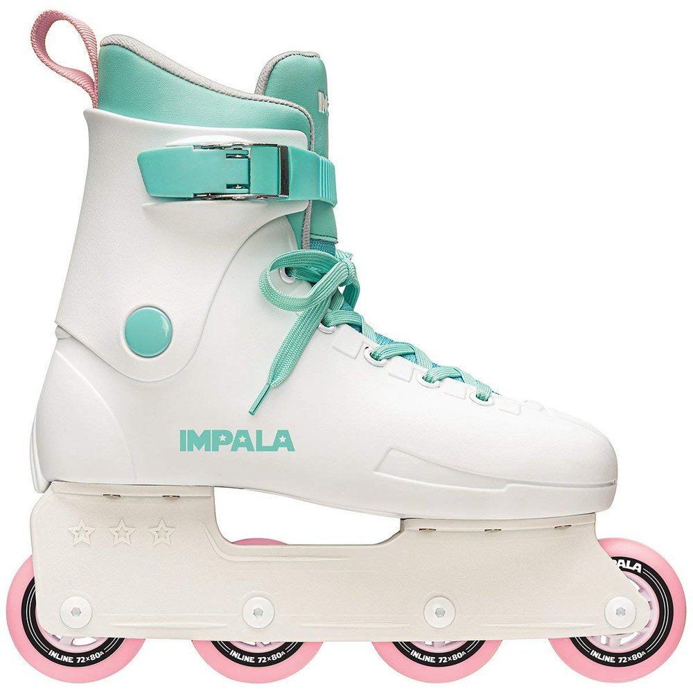 Impala Lightspeed Inline Skate, Color: White, Size: 10