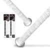 ALIEN PROS Bat Grip Tape for Baseball (2 Grips)  1.1 mm Precut and Pro Feel Bat Tape  Replacement for Old Baseball bat Grip  Wrap Your Bat for an Epic Home Run (2 Grips, White) view 1