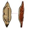 Weatlake Archery Bow Bag Case Recurve Traditional Longbow Cover Soft Leather Waterproof view 2