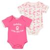 Outerstuff NCAA Baby Illinois Fighting Illini Number One Fan 2 Pack Onesies, 0-3 Months view 1