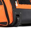 Boombah Beast Rolling Bat Bag - 40" x 14" x 13" - Black/Orange - Holds 8 Bats, Glove and Shoe Compartments view 4