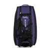 Boombah Beast Rolling Bat Bag - 40" x 14" x 13" - Black/Purple - Holds 8 Bats, Glove and Shoe Compartments view 1