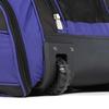 Boombah Beast Rolling Bat Bag - 40" x 14" x 13" - Black/Purple - Holds 8 Bats, Glove and Shoe Compartments view 4