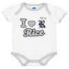 Outerstuff NCAA Baby Rice Owls Biggest Fan 2 Pack Onesies, 18 Months view 3