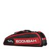 Boombah Beast Rolling Bat Bag - 40" x 14" x 13" - Black/Red - Holds 8 Bats, Glove and Shoe Compartments view 3
