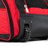 Boombah Beast Rolling Bat Bag - 40" x 14" x 13" - Black/Red - Holds 8 Bats, Glove and Shoe Compartments view 4