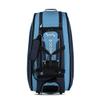 Boombah Beast Rolling Bat Bag - 40" x 14" x 13" - Navy/Columbia - Holds 8 Bats, Glove and Shoe Compartments view 1
