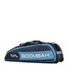Boombah Beast Rolling Bat Bag - 40" x 14" x 13" - Navy/Columbia - Holds 8 Bats, Glove and Shoe Compartments view 3