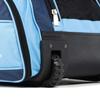 Boombah Beast Rolling Bat Bag - 40" x 14" x 13" - Navy/Columbia - Holds 8 Bats, Glove and Shoe Compartments view 4