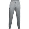 Under Armour mens Rival Fleece Joggers , Pitch Gray Light Heather (012)/Onyx White , 4X-Large Tall view 4