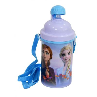 Frozen United Pacific Designs FRZCB660 2-12 Oz Canteen with Popup Lid and Strap