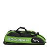 Boombah Beast Rolling Bat Bag - 40" x 14" x 13" - Black/Lime Green - Holds 8 Bats, Glove and Shoe Compartments view 2