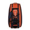 Boombah Beast Rolling Bat Bag - 40" x 14" x 13" - Navy/Orange - Holds 8 Bats, Glove and Shoe Compartments view 1