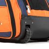 Boombah Beast Rolling Bat Bag - 40" x 14" x 13" - Navy/Orange - Holds 8 Bats, Glove and Shoe Compartments view 4
