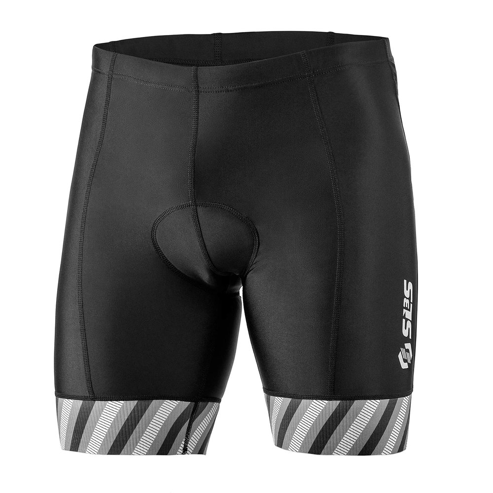 SLS3 Triathlon Shorts Mens  Tri Shorts Mens  2 Pockets FRT  Designed by Athletes for Racing (Storm Wave, X-Large)
