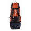 Boombah Spartan Rolling Bat Bag - 38" x 12-1/2" x 12" - Navy/Orange - Holds 4 Bats and Much More view 2