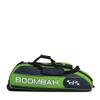 Boombah Beast Rolling Bat Bag - 40" x 14" x 13" - Navy/Lime Green - Holds 8 Bats, Glove and Shoe Compartments view 2