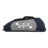 Boombah Spartan Rolling Bat Bag - 38" x 12-1/2" x 12" - Navy/Gray - Holds 4 Bats and Much More view 3