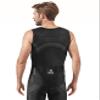 SLS3 Tri Top Men - Sleeveless Mens Triathlon Top  PRO Premium FX Material - 3 Pocket Triathlon Shirts for Men (Solid Black, Small) view 2