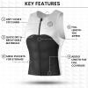 SLS3 Tri Top Men - Sleeveless Mens Triathlon Top  PRO Premium FX Material - 3 Pocket Triathlon Shirts for Men (Solid Black, Medium) view 4