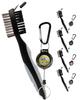 Clip Wipes Army Golf Brush 1755 Seal Logo (Silver-1775) view 2