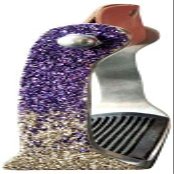 Showman Ombre Glitter Overlay Stirrups
