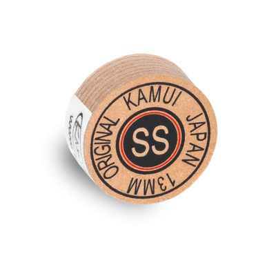 KAMUI Original Laminated Pool Billiard CUE TIP - 1 pc (Super Soft, 12.5 mm)