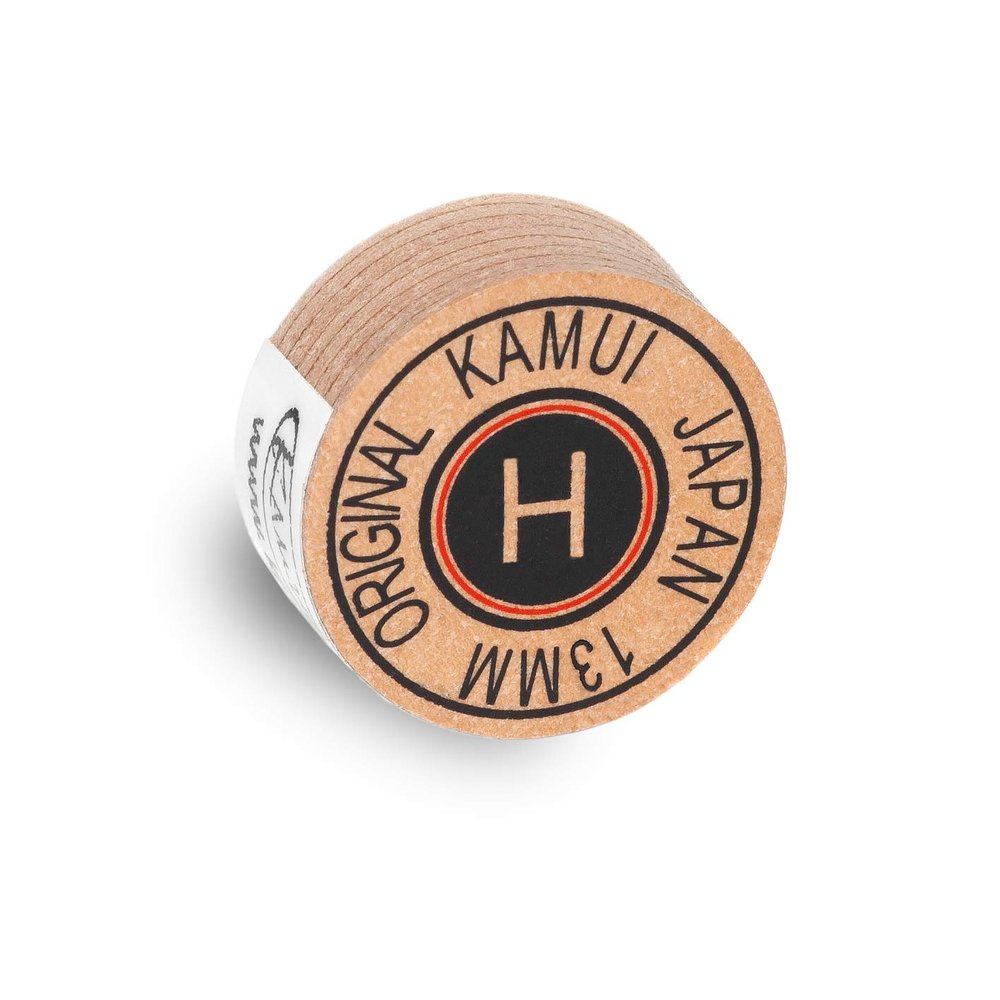 KAMUI Original Laminated Pool Billiard CUE TIP - 1 pc (Hard, 12.5 mm)