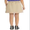 Classroom School Uniforms Girls' Scooter with Single Pleat and Ribbon Bow Detail, Khaki, 14H view 2
