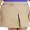 Classroom School Uniforms Girls' Scooter with Single Pleat and Ribbon Bow Detail, Khaki, 14H view 3