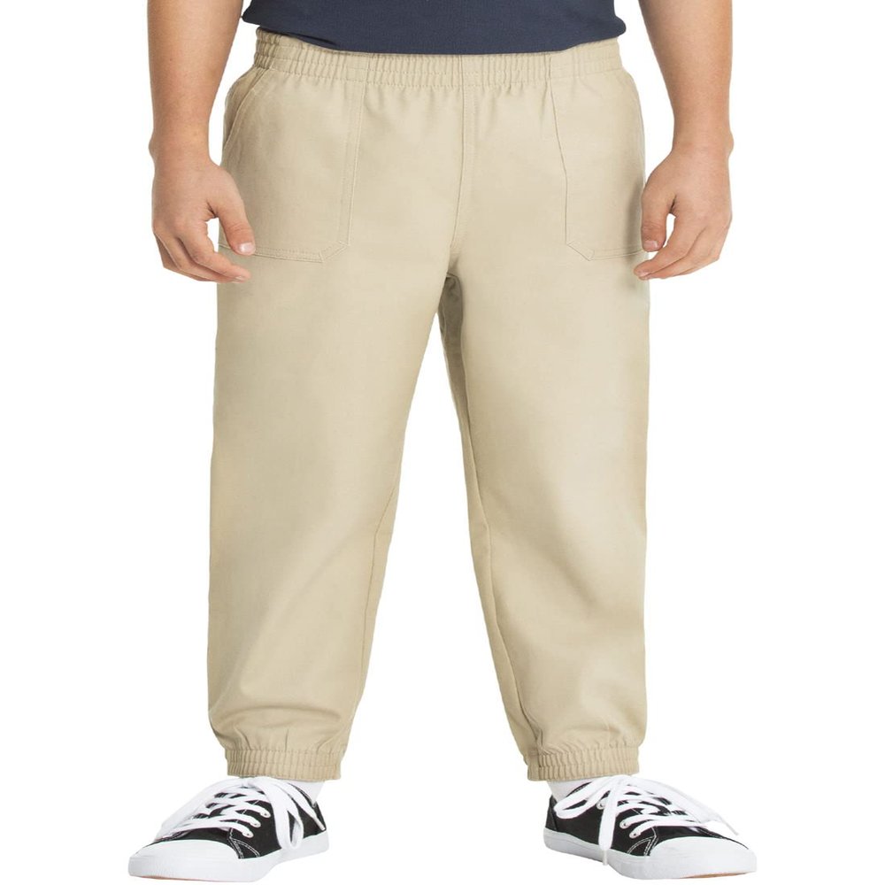 Classroom School Uniforms unisex child Pull on Pants, Khaki, 7 US
