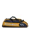 Boombah Beast Rolling Bat Bag - 40" x 14" x 13" - Navy/Gold - Holds 8 Bats, Glove and Shoe Compartments view 2