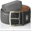 35Mm Men's Perforated Pebble Beach Leather Belt view 1