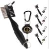 Clip Wipes Army Golf Brush Army Star Logo (Black-Star) view 2