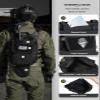IDOGEAR Tactical Zip-on Panel Pouch Military Backpack Vest Accessory Bag for CPC AVS JPC2.0 (C:Black) view 4