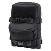 IDOGEAR Mini MOLLE Hydration Pouch Tactical Water Reservoir Bag Outdoor Water Bladder Carrier Pack for Tactical Backpack Gears 500D Nylon (C:Black) view 1