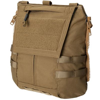 IDOGEAR Tactical Zip-on Panel Pouch Military Backpack Vest Accessory Bag for CPC AVS JPC2.0 (D:Coyote Brown)