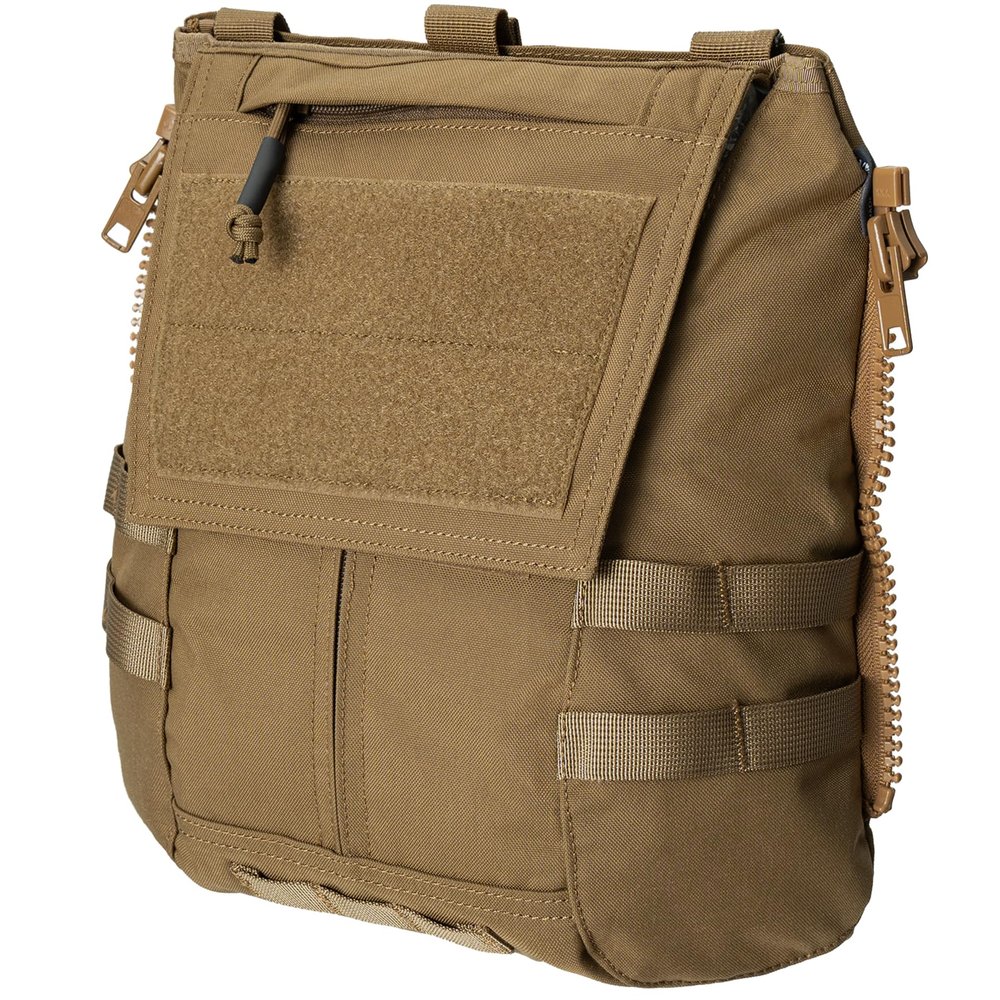 IDOGEAR Tactical Zip-on Panel Pouch Military Backpack Vest Accessory Bag for CPC AVS JPC2.0 (D:Coyote Brown)
