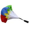 CZ-ING Multicolor Resistance Parachute - 43 inch Running Drag Chute with Adjustable Waist Strap for Kids Youth Power Speed Training view 3